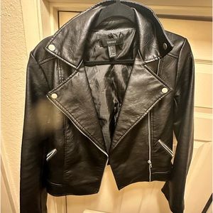 Women’s Faux Leather Jacket